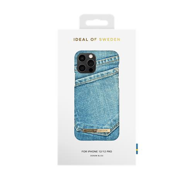 iDeal of Sweden - iPhone 12 Pro / iPhone 12 Hülle - Printed Case - Denim Bliss