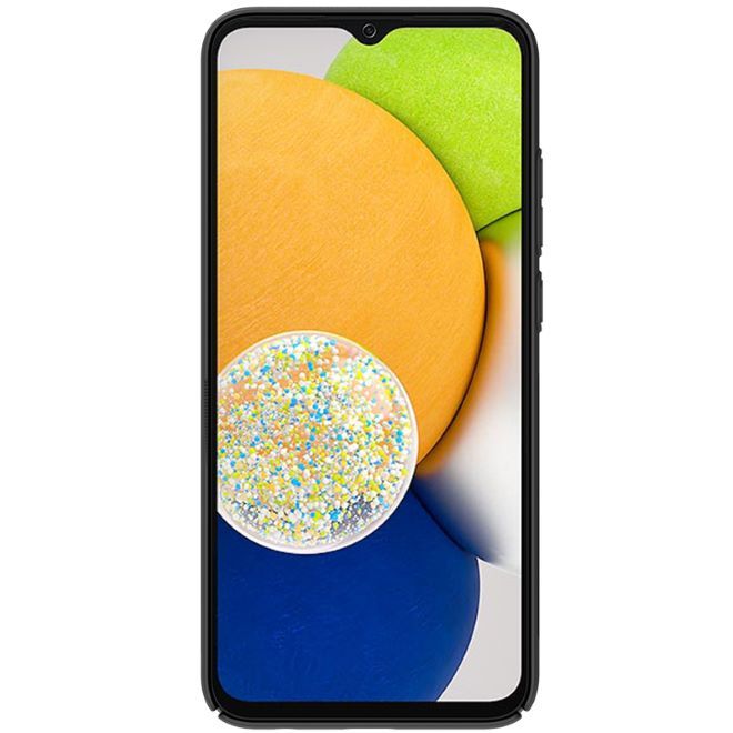 Nillkin - Samsung Galaxy A03 Hülle - Plastik Hardcase - CamShield Series - schwarz
