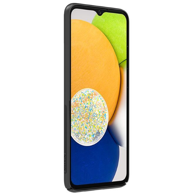 Nillkin - Samsung Galaxy A03 Hülle - Plastik Hardcase - CamShield Series - schwarz