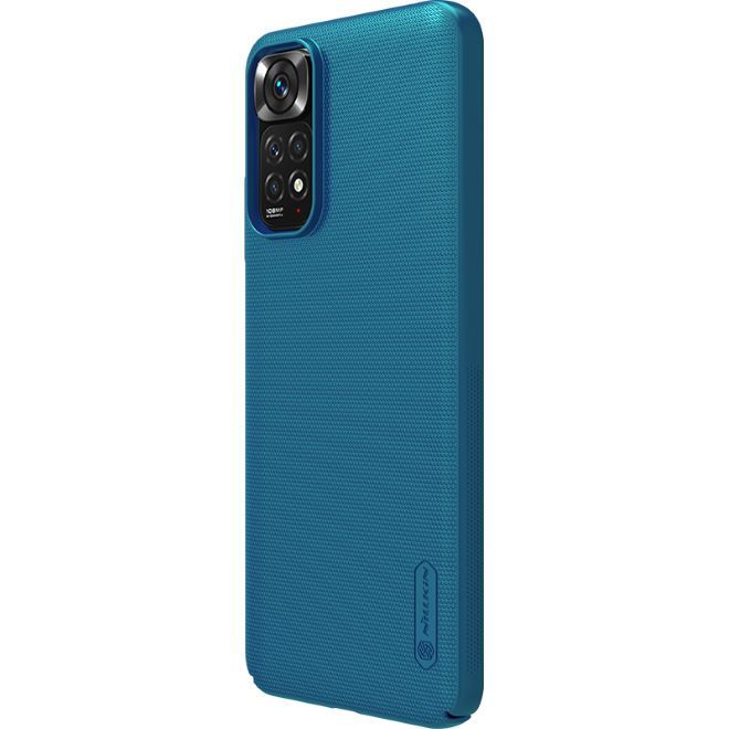 Nillkin - Xiaomi Redmi Note 11S Hülle - Kunststoff Case - Super Frosted Shield Series - blau