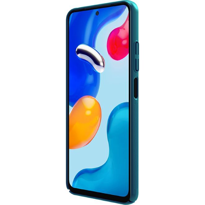 Nillkin - Xiaomi Redmi Note 11S Hülle - Kunststoff Case - Super Frosted Shield Series - blau