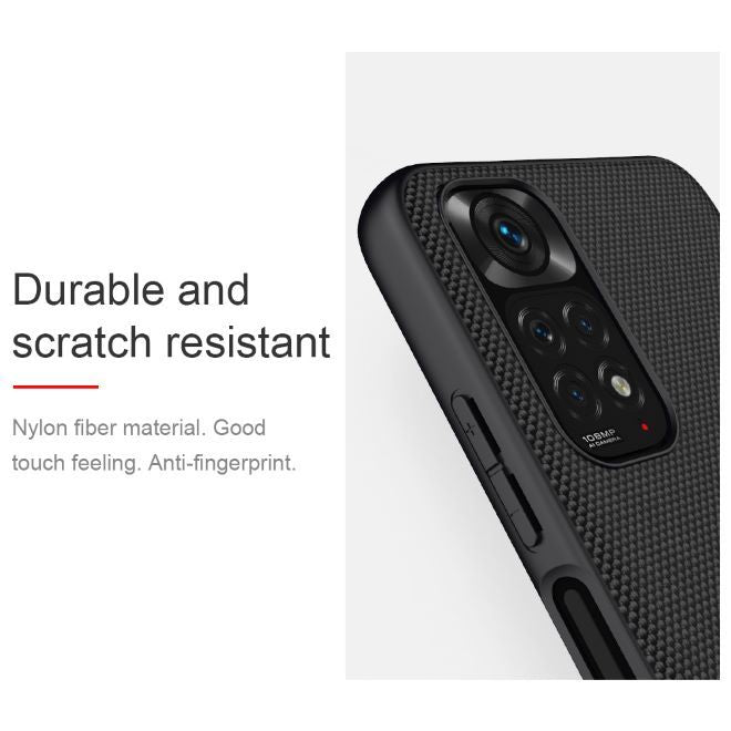 Nillkin - Xiaomi Redmi Note 11S Hülle - Hardcase - Textured Series - schwarz