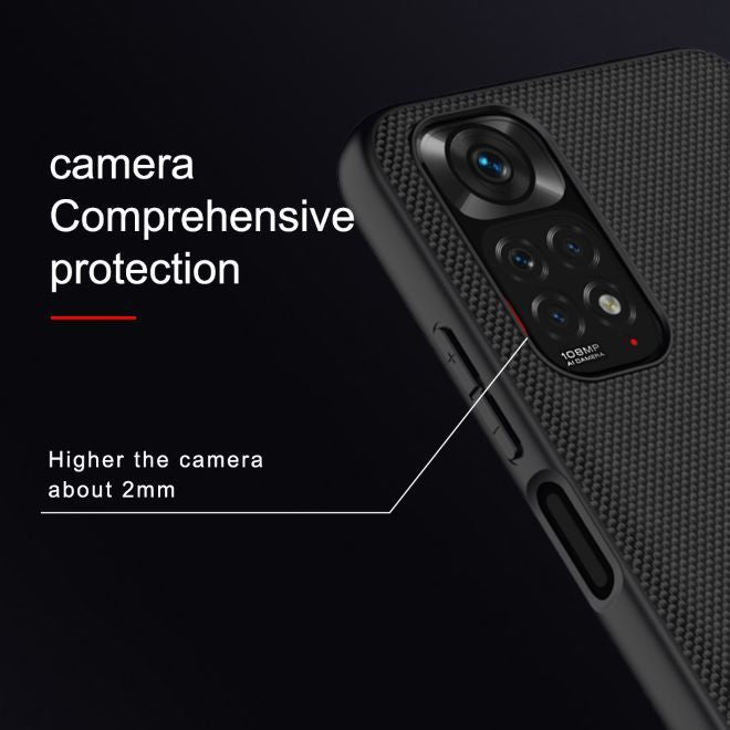 Nillkin - Xiaomi Redmi Note 11S Hülle - Hardcase - Textured Series - schwarz