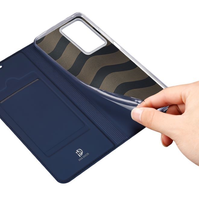 Dux Ducis - Vivo Y76 5G/Y76s/Y74s Hülle - Handy Bookcover - Skin Pro Series - blau