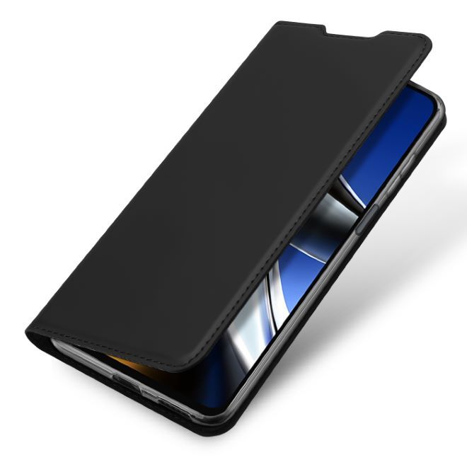 Dux Ducis - Xiaomi Poco X4 Pro 5G Hülle - Handy Bookcover - Skin Pro Series - schwarz