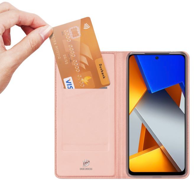 Dux Ducis - Xiaomi Poco M4 Pro 4G Hülle - Handy Bookcover - Skin Pro Series - rosa