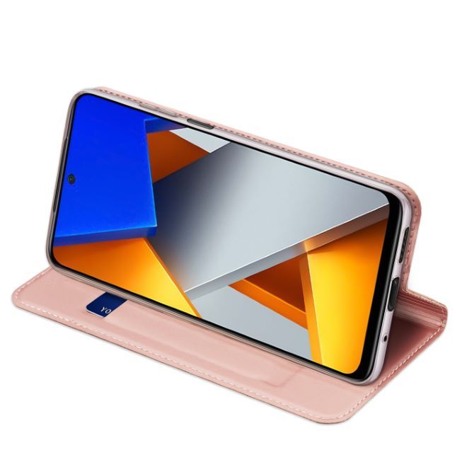 Dux Ducis - Xiaomi Poco M4 Pro 4G Hülle - Handy Bookcover - Skin Pro Series - rosa