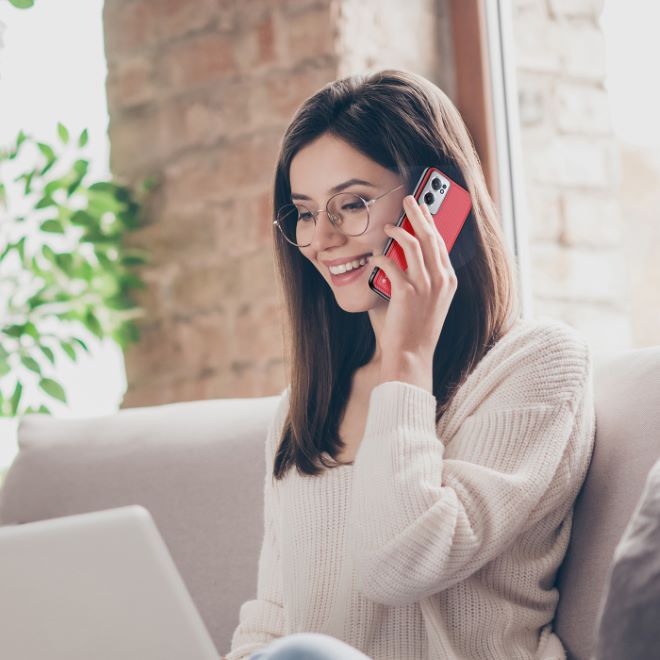 Dux Ducis - OnePlus Nord CE 2 5G Hülle - Schickes Hardcase - Fino Series - rot