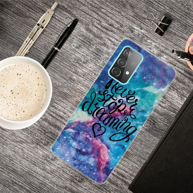 Samsung Galaxy A53 5G Handyhülle - Softcase Image Kunststoff Series - Never Stop Dreaming