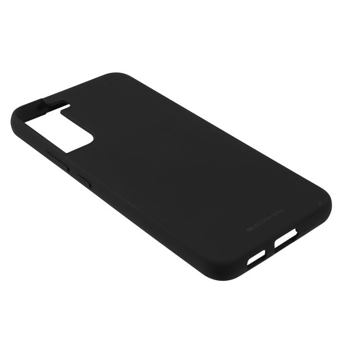 Goospery - Samsung Galaxy S22+ Handy Cover - TPU Soft Case - SF Jelly Series - schwarz