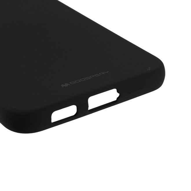 Goospery - Samsung Galaxy S22+ Handy Cover - TPU Soft Case - SF Jelly Series - schwarz