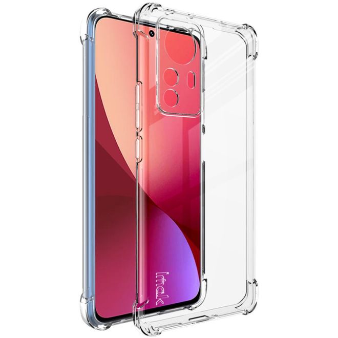 Imak - Xiaomi 12 Pro Handyhülle - Case aus TPU Plastik - inklusive Schutzfolie - transparent
