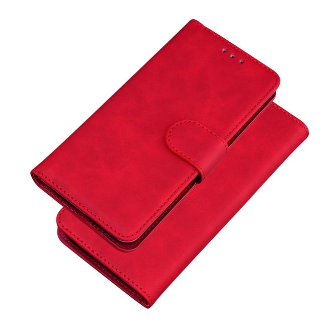 Xiaomi Poco X4 Pro 5G Handy Hülle - Classic II Leder Bookcover Series - rot