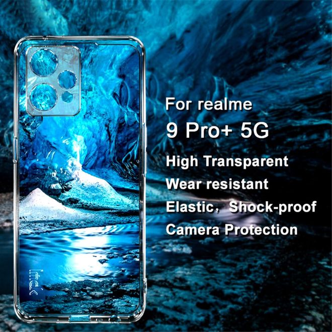 Imak - Realme 9 Pro+ Hülle - Softcase aus TPU - UX-5 Series - transparent