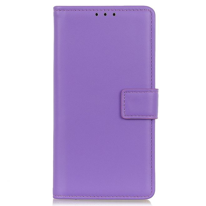Nokia G11 / G21 Handy Hülle - Classic II Leder Bookcover Series - purpur