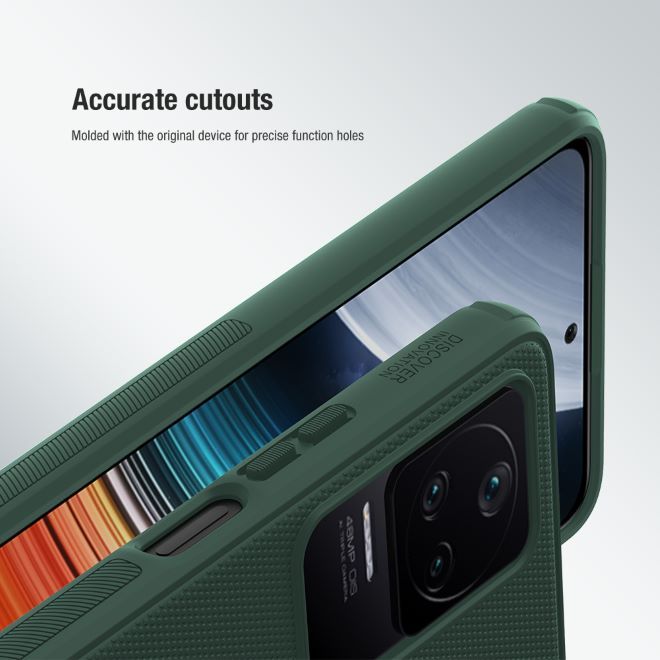 Nillkin - Xiaomi Redmi K40S Hülle - Kunststoff Case - Super Frosted Shield Pro Series - schwarz