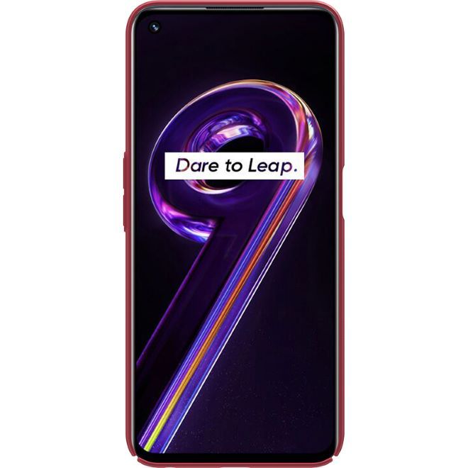 Nillkin - Realme 9 Pro Hülle - Kunststoff Case - Super Frosted Shield Series - rot