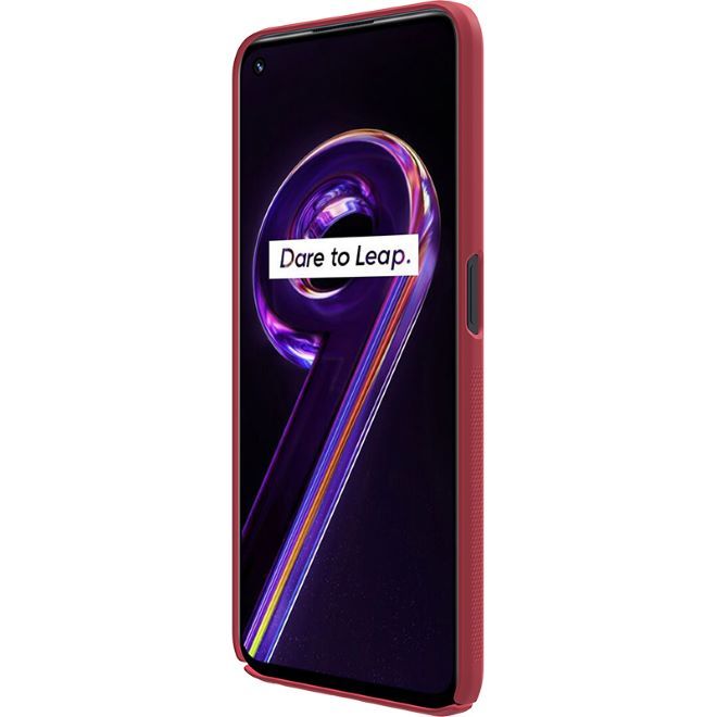 Nillkin - Realme 9 Pro Hülle - Kunststoff Case - Super Frosted Shield Series - rot