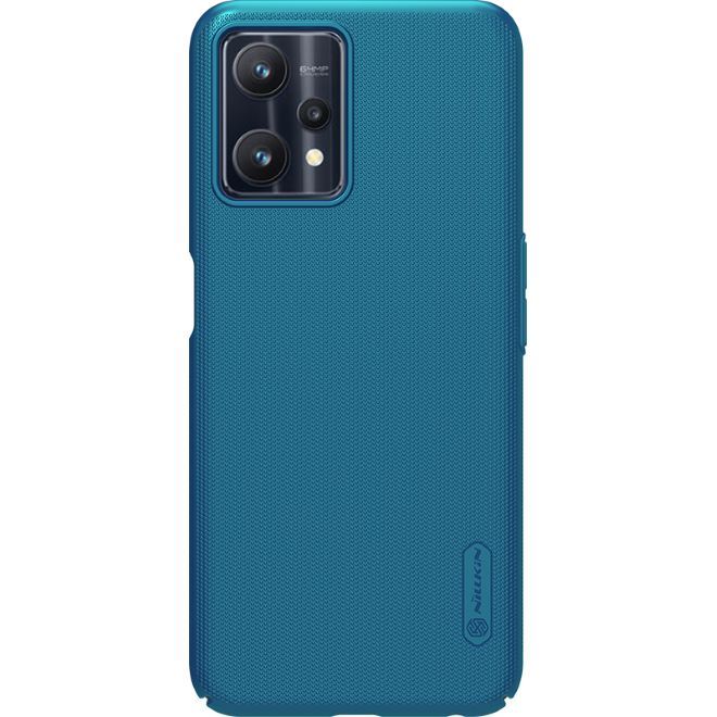 Nillkin - Realme 9 Pro Hülle - Kunststoff Case - Super Frosted Shield Series - blau