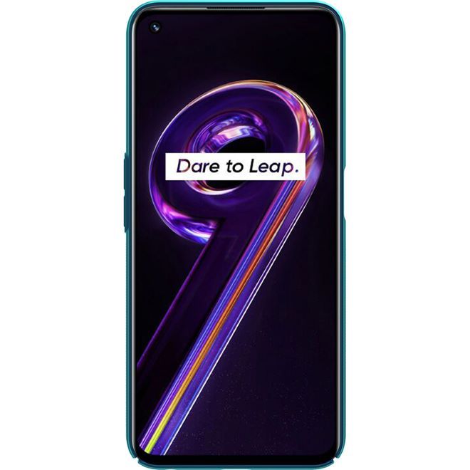 Nillkin - Realme 9 Pro Hülle - Kunststoff Case - Super Frosted Shield Series - blau