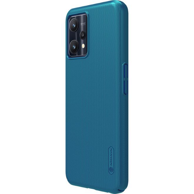 Nillkin - Realme 9 Pro Hülle - Kunststoff Case - Super Frosted Shield Series - blau