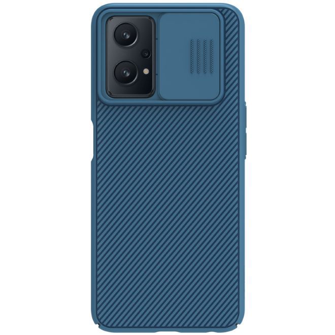 Nillkin - Realme 9 Pro Hülle - Plastik Hardcase - CamShield Series - blau