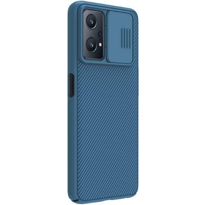 Nillkin - Realme 9 Pro Hülle - Plastik Hardcase - CamShield Series - blau
