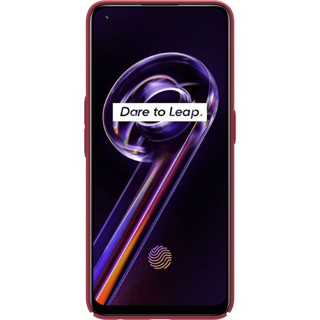 Nillkin - Realme 9 Pro+ Hülle - Kunststoff Case - Super Frosted Shield Series - rot