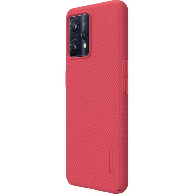 Nillkin - Realme 9 Pro+ Hülle - Kunststoff Case - Super Frosted Shield Series - rot