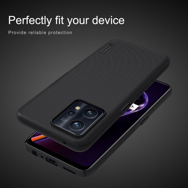 Nillkin - Realme 9 Pro+ Hülle - Kunststoff Case - Super Frosted Shield Series - rot