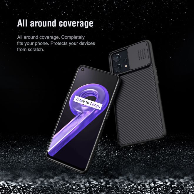 Nillkin - Realme 9 Pro+ Hülle - Plastik Hardcase - CamShield Series - schwarz