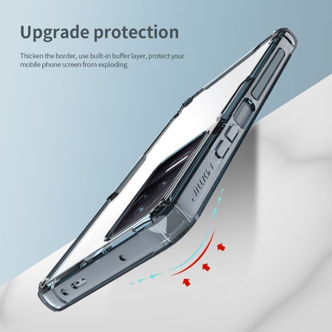 Nillkin - Xiaomi Redmi K40S Hülle - TPU Soft Case - Nature Pro Soft Series - transparent