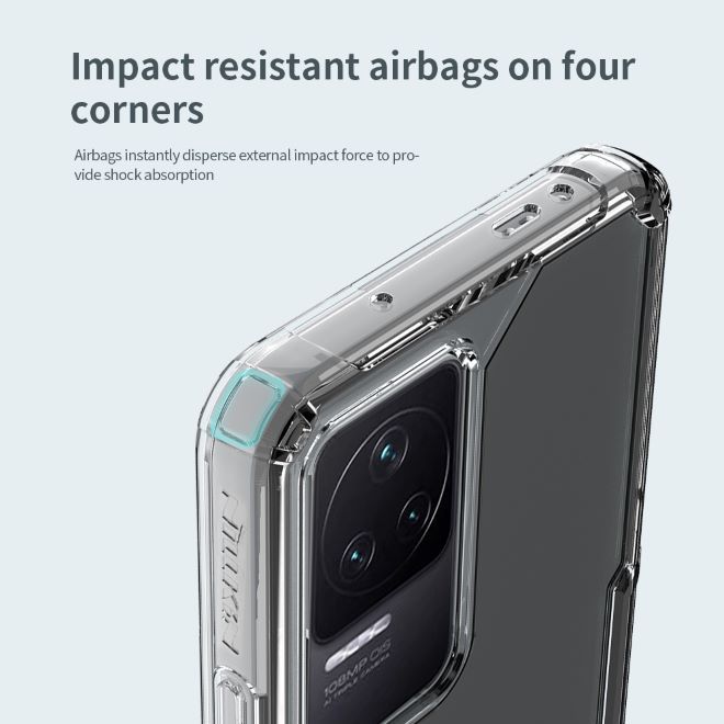 Nillkin - Xiaomi Redmi K40S Hülle - TPU Soft Case - Nature Pro Soft Series - transparent