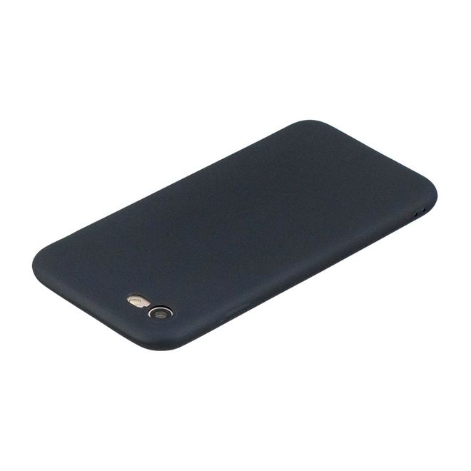Coque pour iPhone SE (2022) / SE (2020) / 8 / 7 - Série TPU souple - Noir