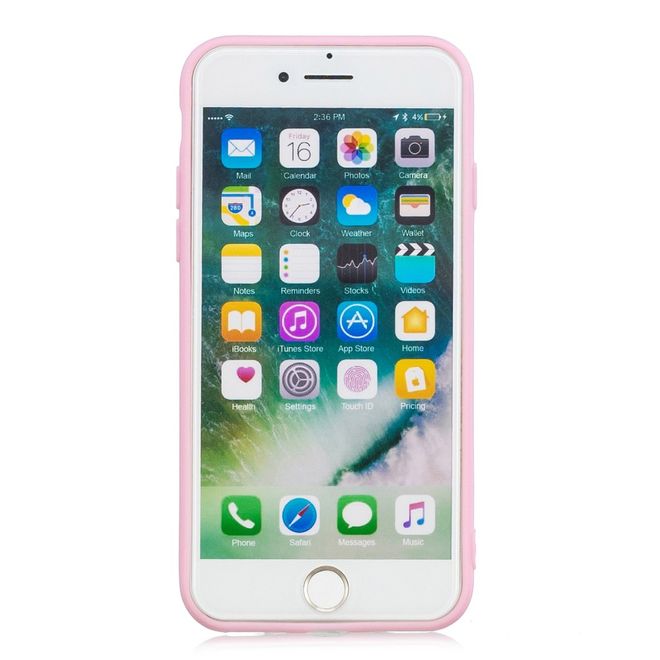 iPhone SE (2022) / SE (2020) / 8 / 7 Handyhülle - Softcase TPU Series - pink