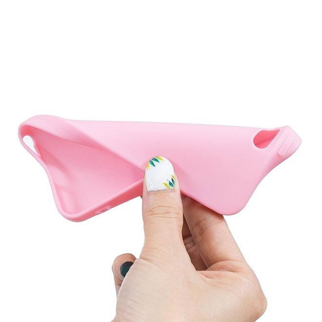 iPhone SE (2022) / SE (2020) / 8 / 7 Handyhülle - Softcase TPU Series - pink