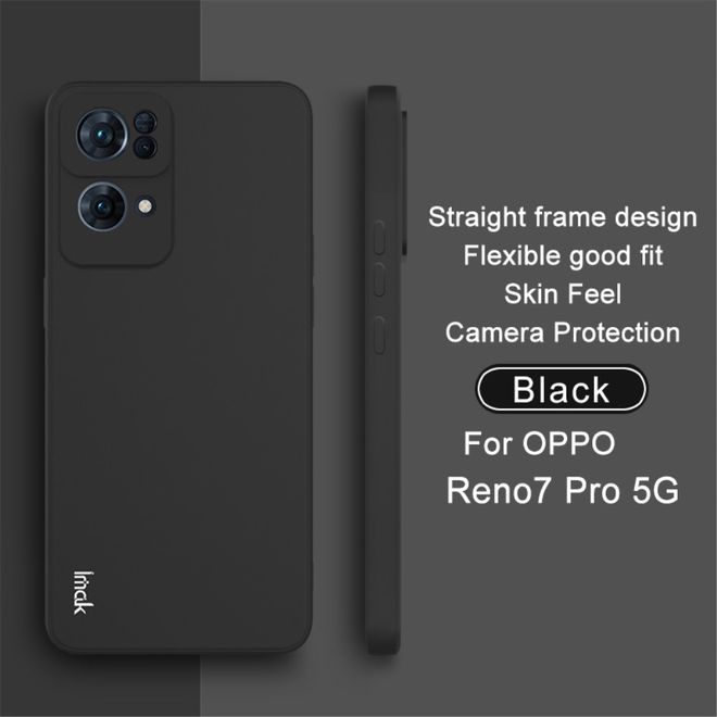 Imak - Oppo Reno7 Pro 5G Hülle - Softcase aus TPU - UC-4 Series - schwarz