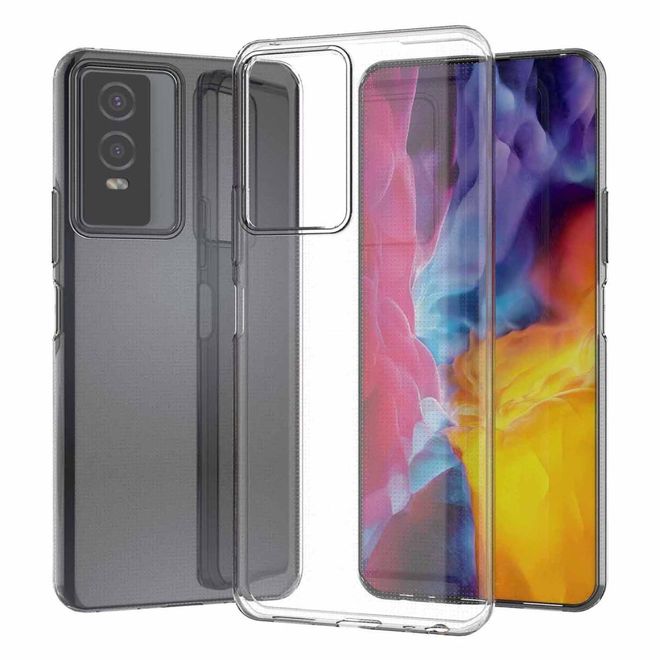 Vivo Y76 5G / Y76s Hülle - Softcase TPU Series - transparent