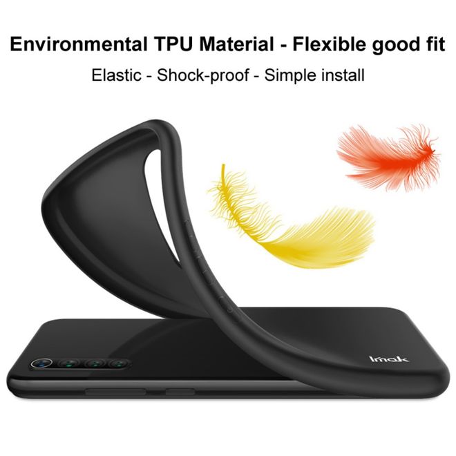 Imak - OnePlus 10 Pro Hülle - Softcase aus TPU - UC-3 Series - schwarz
