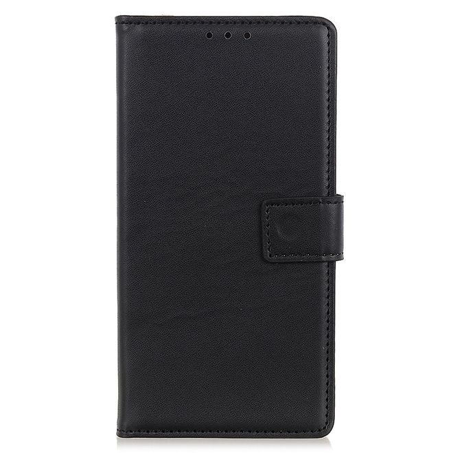 OnePlus Nord CE 2 5G Handy Hülle - Classic II Leder Bookcover Series - schwarz