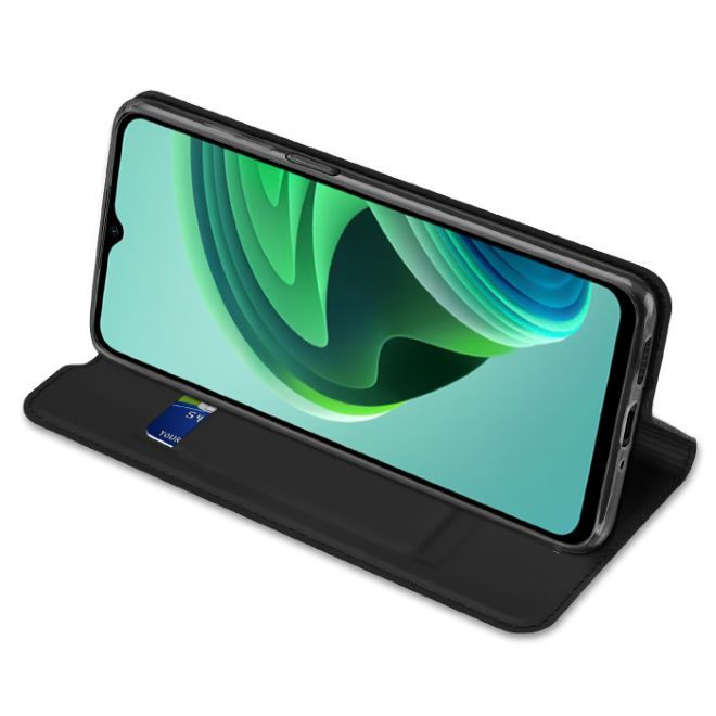 Dux Ducis - Xiaomi Redmi 10 5G Hülle - Handy Bookcover - Skin Pro Series - schwarz