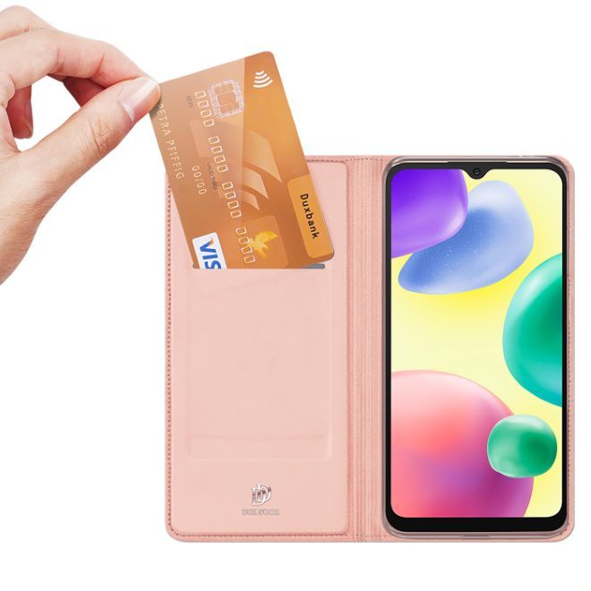 Dux Ducis - Xiaomi Redmi 10A Hülle - Handy Bookcover - Skin Pro Series - rosa