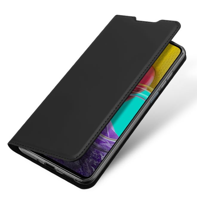 Dux Ducis - Samsung Galaxy M53 5G Hülle - Handy Bookcover - Skin Pro Series - schwarz