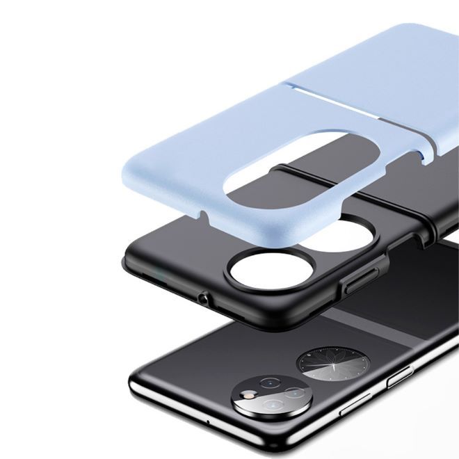 Huawei P50 Pocket Hülle - Ultraschlankes Kunststoff Case - schwarz