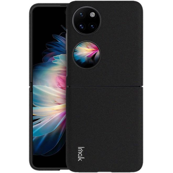 Imak - Huawei P50 Pocket Hülle - Robustes Hardcase - HC-9 Series - schwarz