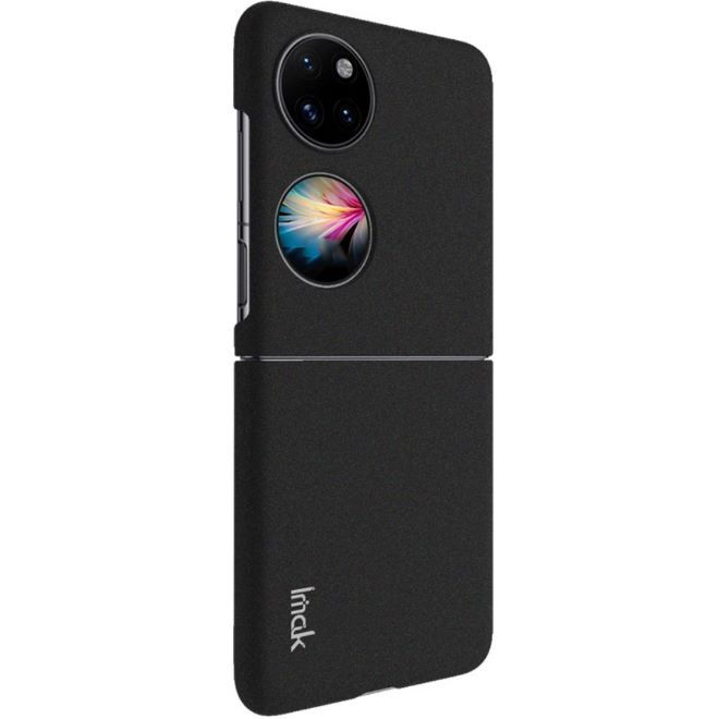 Imak - Huawei P50 Pocket Hülle - Robustes Hardcase - HC-9 Series - schwarz