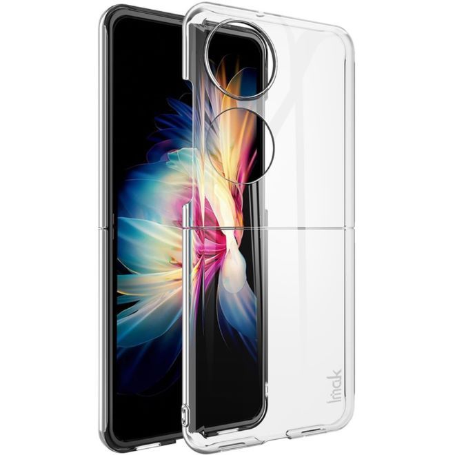 Imak - Huawei P50 Pocket Handyhülle - Case aus Kunststoff - Crystal Clear Case II Pro Series - transparent
