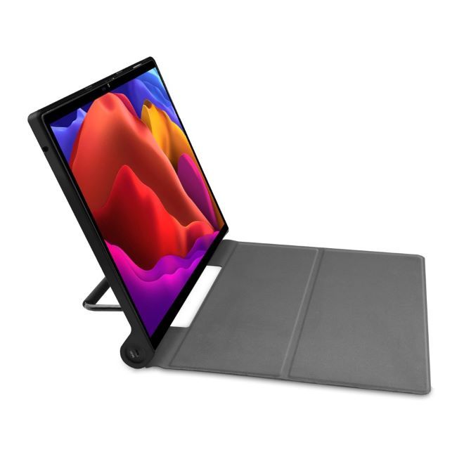Étui Lenovo Yoga Tab 13 - Étui portefeuille en cuir avec support intégré - Violet