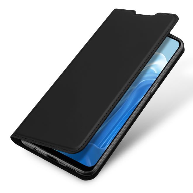 Dux Ducis - Oppo Reno7 4G Hülle - Handy Bookcover - Skin Pro Series - schwarz