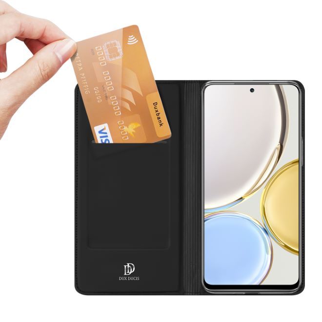 Dux Ducis - Honor Magic4 Lite Hülle - Handy Bookcover - Skin Pro Series - schwarz